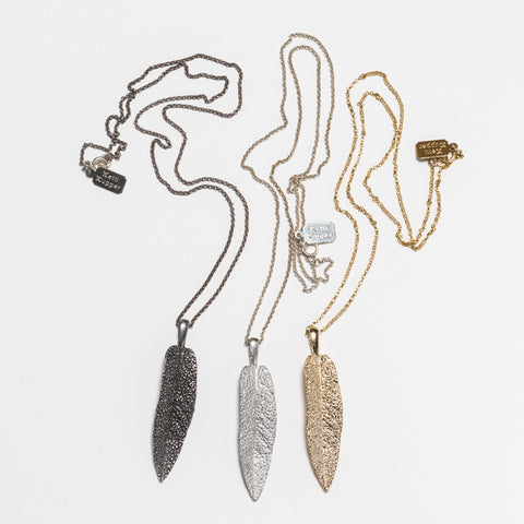 Sage Necklace - Antique Silver