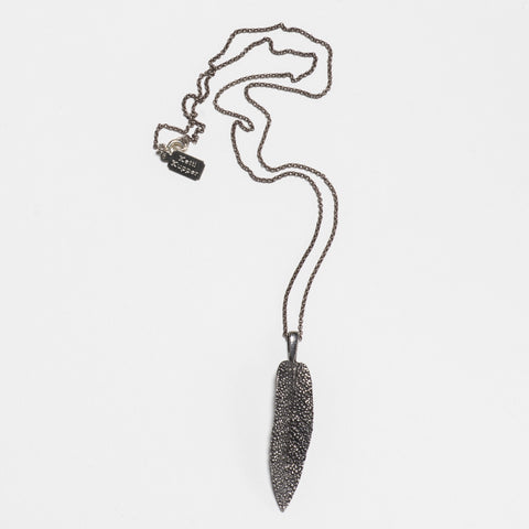 Sage Necklace - Antique Silver