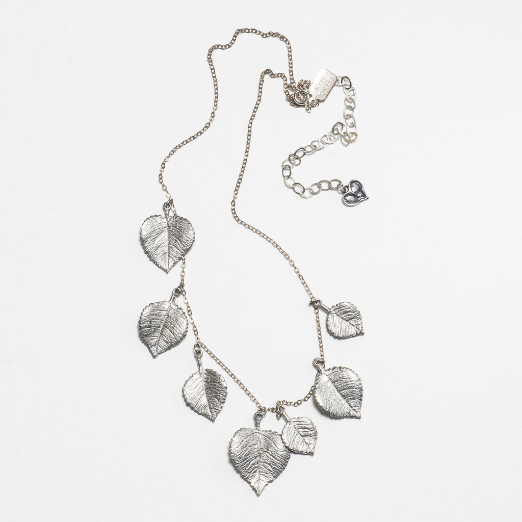 Aspen Necklace - Bright Silver
