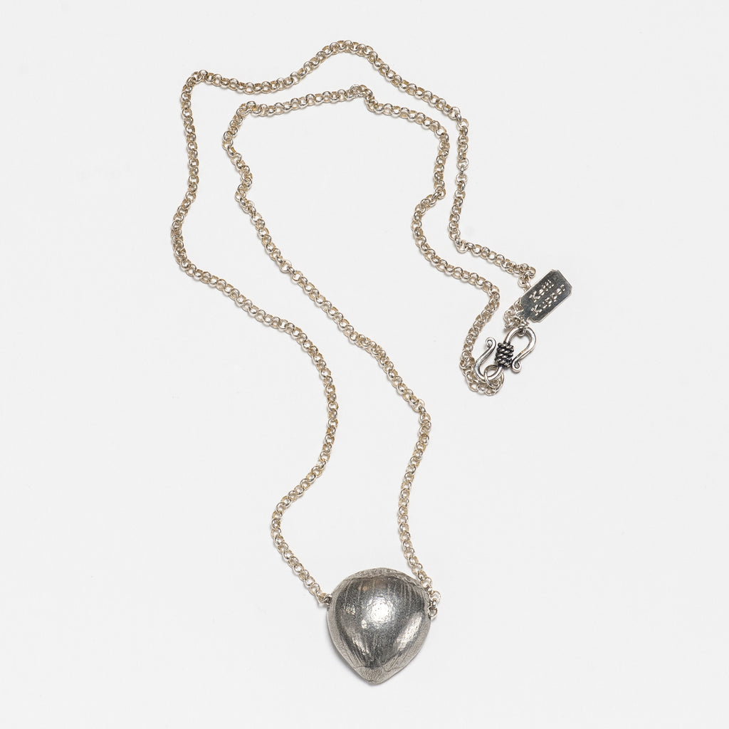 Chestnut Necklace - Bright Silver