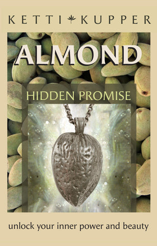 Almond Necklace - Bright Silver