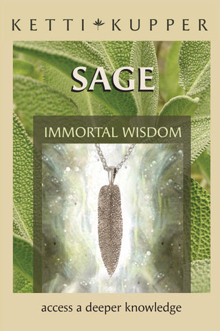 Sage Necklace - Antique Silver